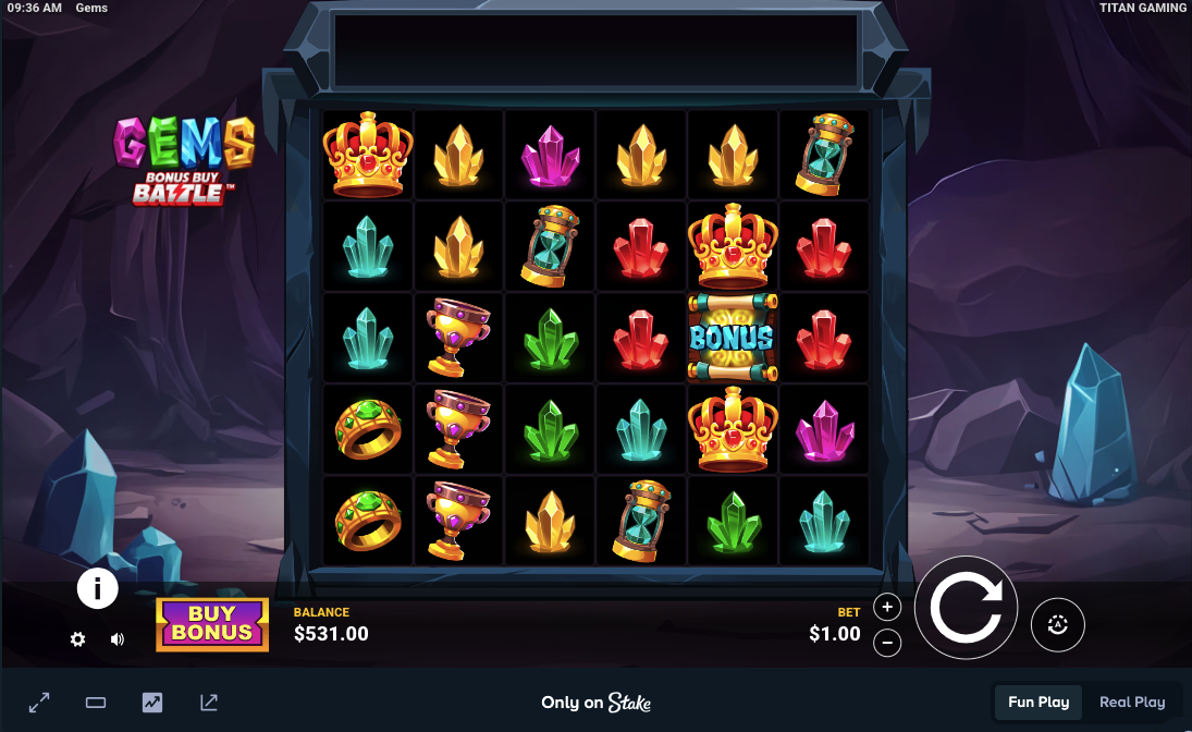 Gems only on Stake